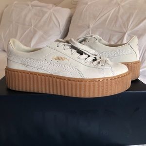 Fenty Puma White/Oatmeal Creepers